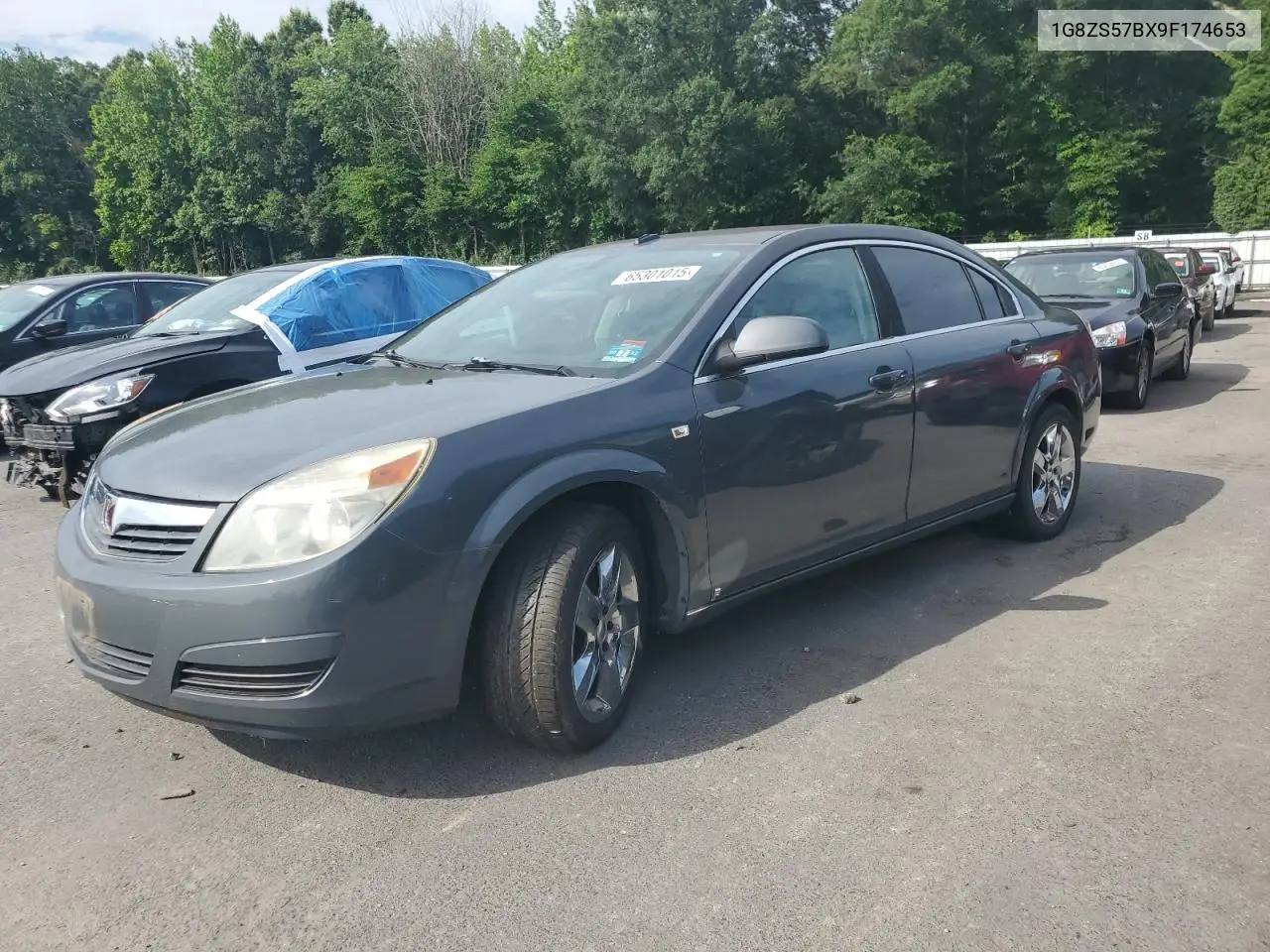 2009 Saturn Aura Xe VIN: 1G8ZS57BX9F174653 Lot: 65301015