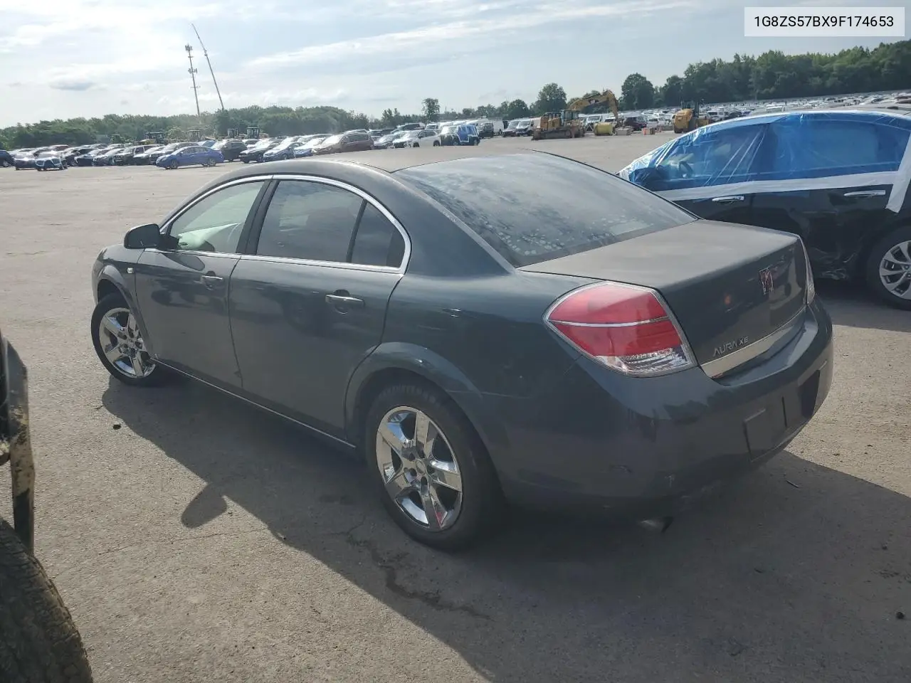 2009 Saturn Aura Xe VIN: 1G8ZS57BX9F174653 Lot: 65301015