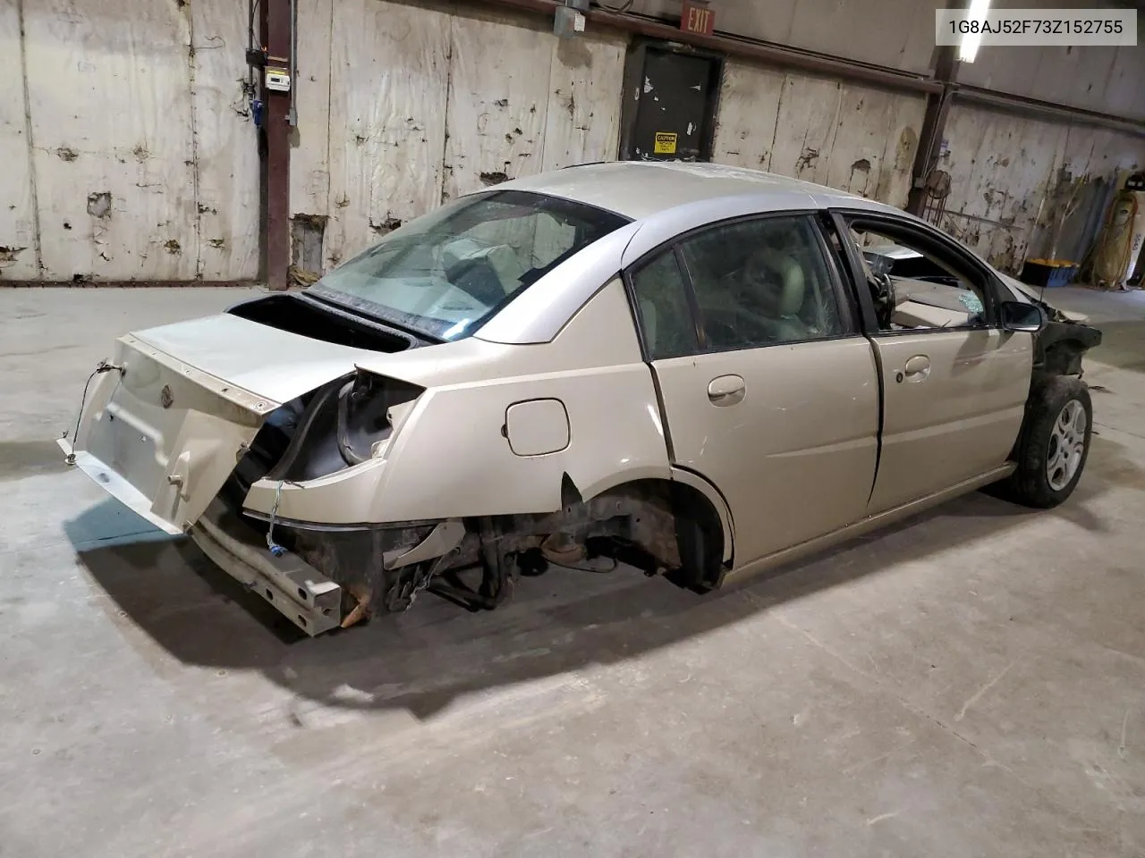 2003 Saturn Ion Level 2 VIN: 1G8AJ52F73Z152755 Lot: 43824155