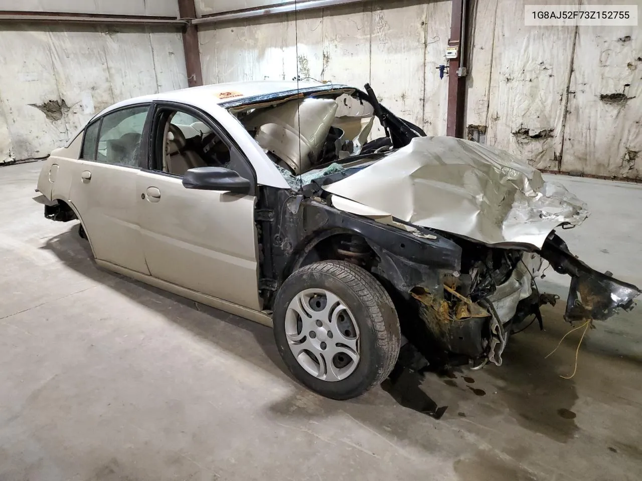 2003 Saturn Ion Level 2 VIN: 1G8AJ52F73Z152755 Lot: 43824155