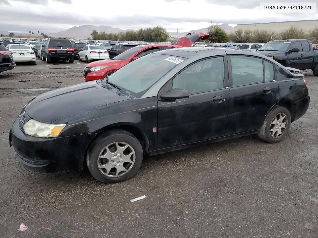 2003 Saturn Ion Level 2 VIN: 1G8AJ52F73Z118721 Lot: 45546215
