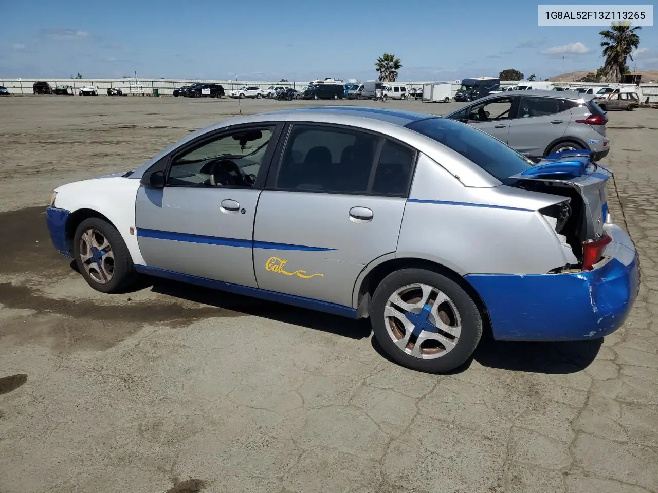 2003 Saturn Ion Level 3 VIN: 1G8AL52F13Z113265 Lot: 56462765