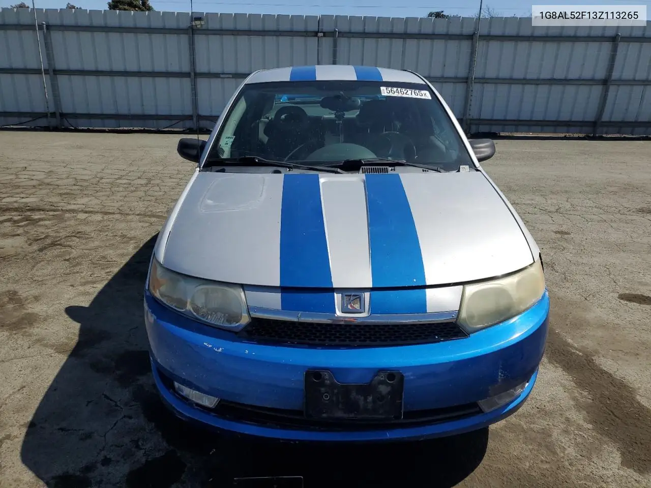 2003 Saturn Ion Level 3 VIN: 1G8AL52F13Z113265 Lot: 56462765