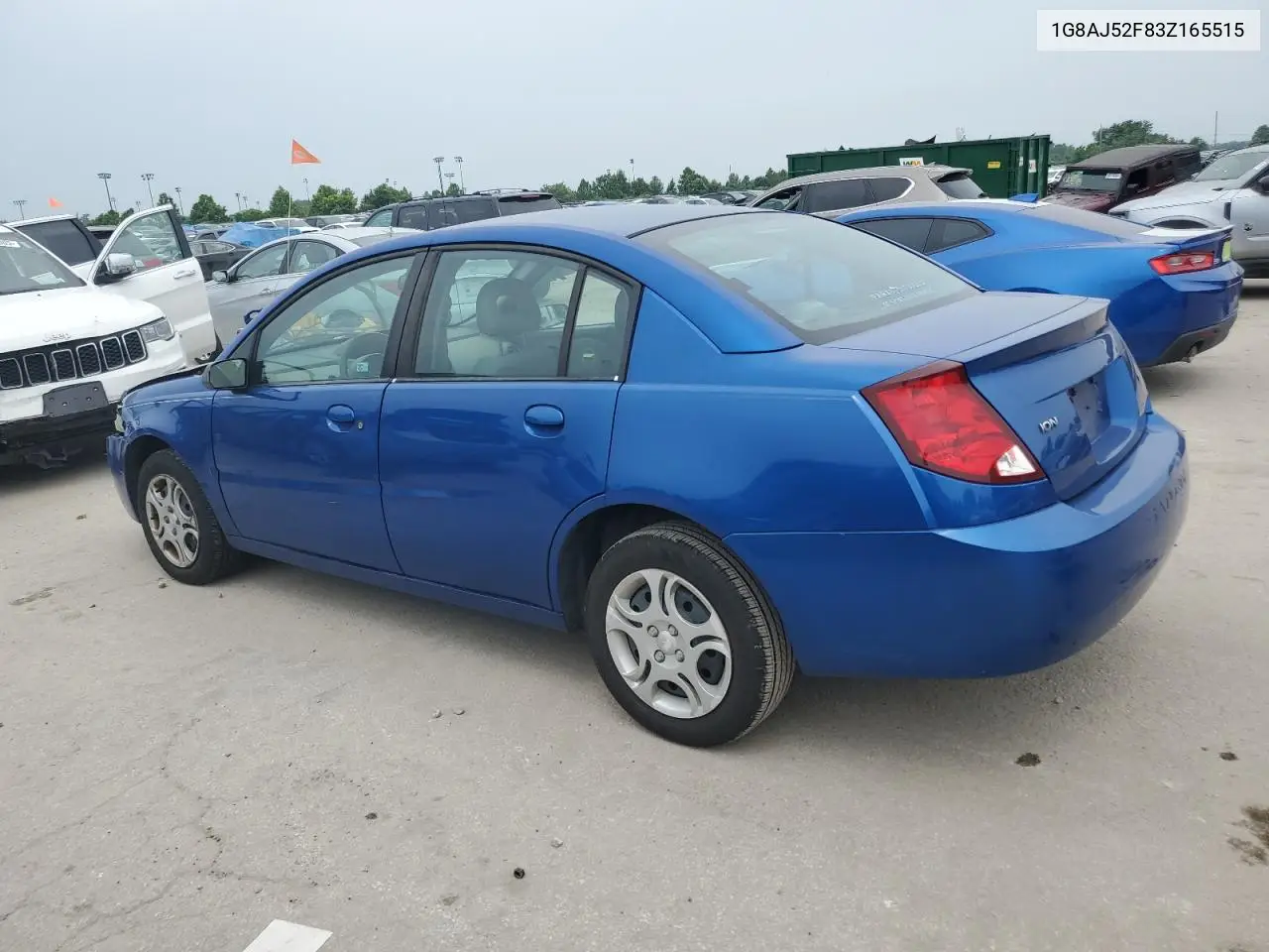 2003 Saturn Ion Level 2 VIN: 1G8AJ52F83Z165515 Lot: 60223925