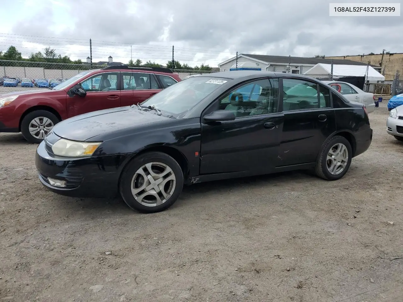 2003 Saturn Ion Level 3 VIN: 1G8AL52F43Z127399 Lot: 62731125