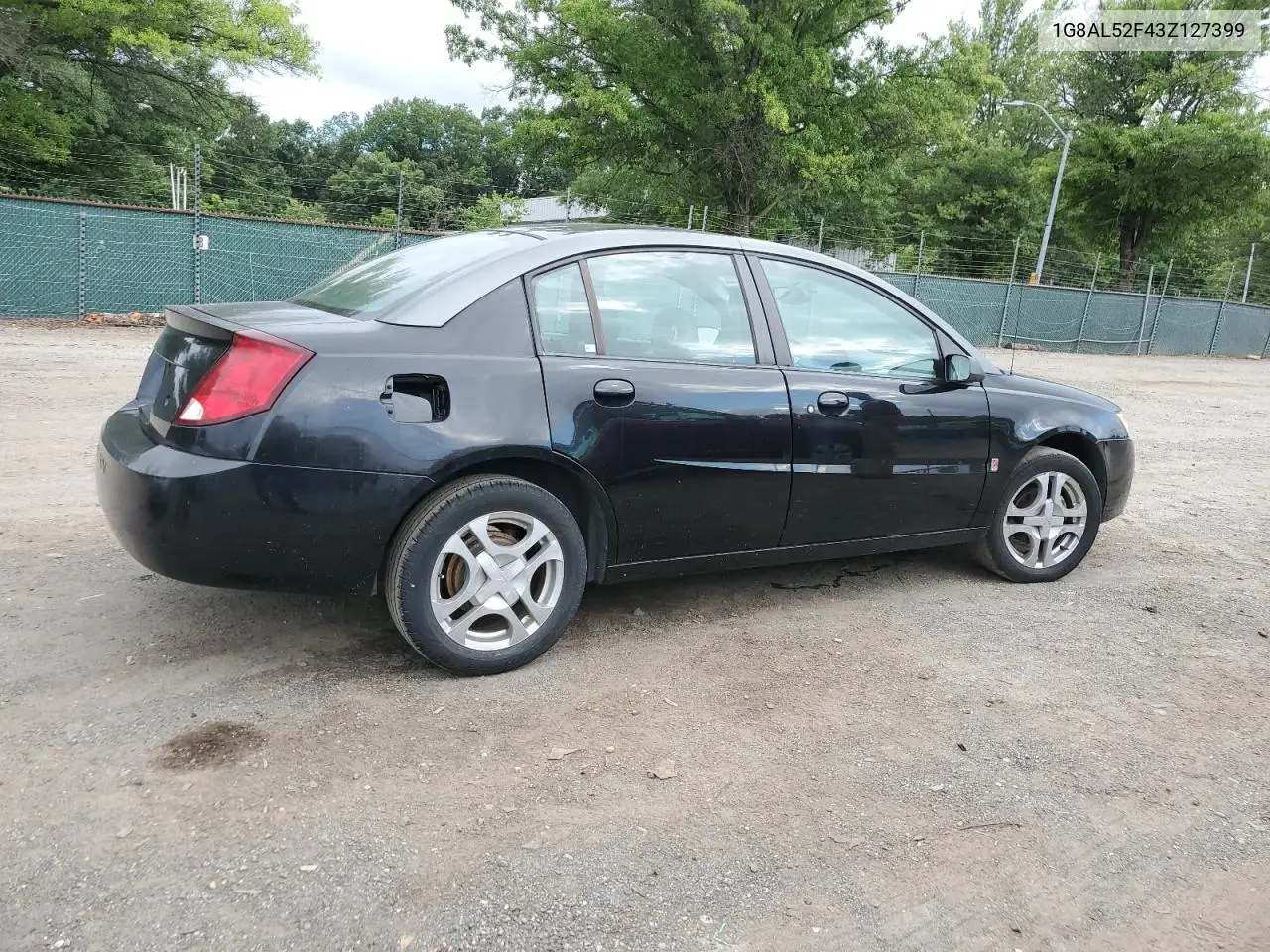 2003 Saturn Ion Level 3 VIN: 1G8AL52F43Z127399 Lot: 62731125