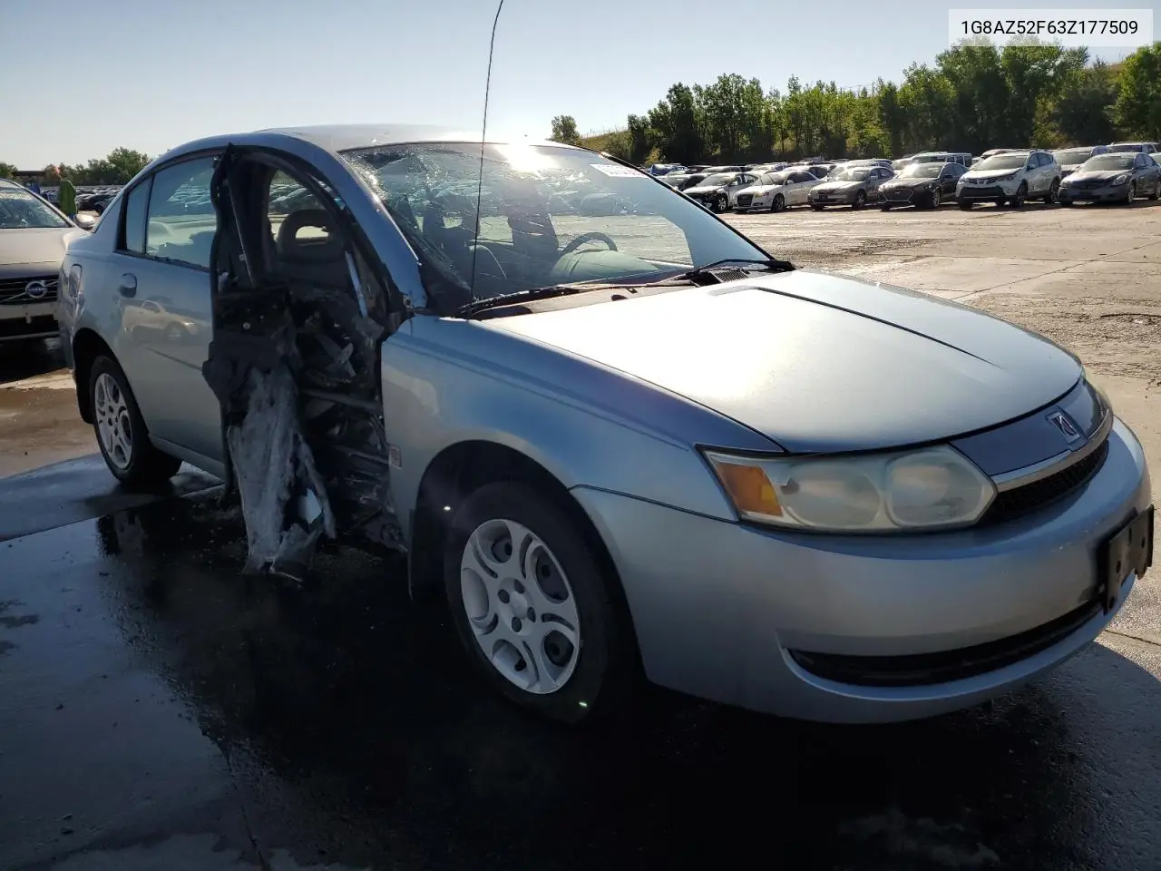 2003 Saturn Ion Level 2 VIN: 1G8AZ52F63Z177509 Lot: 63707265