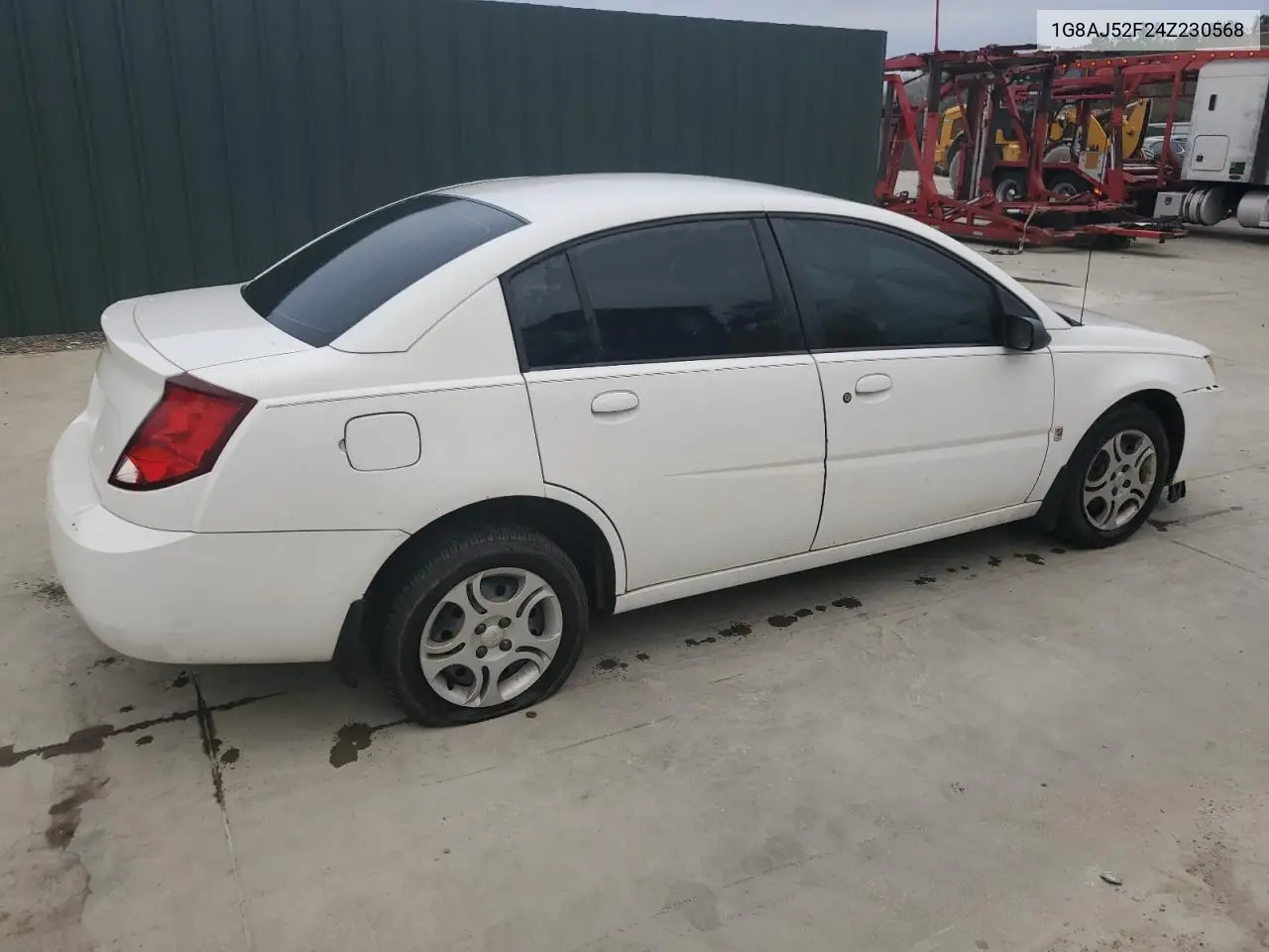 2004 Saturn Ion Level 2 VIN: 1G8AJ52F24Z230568 Lot: 49650205