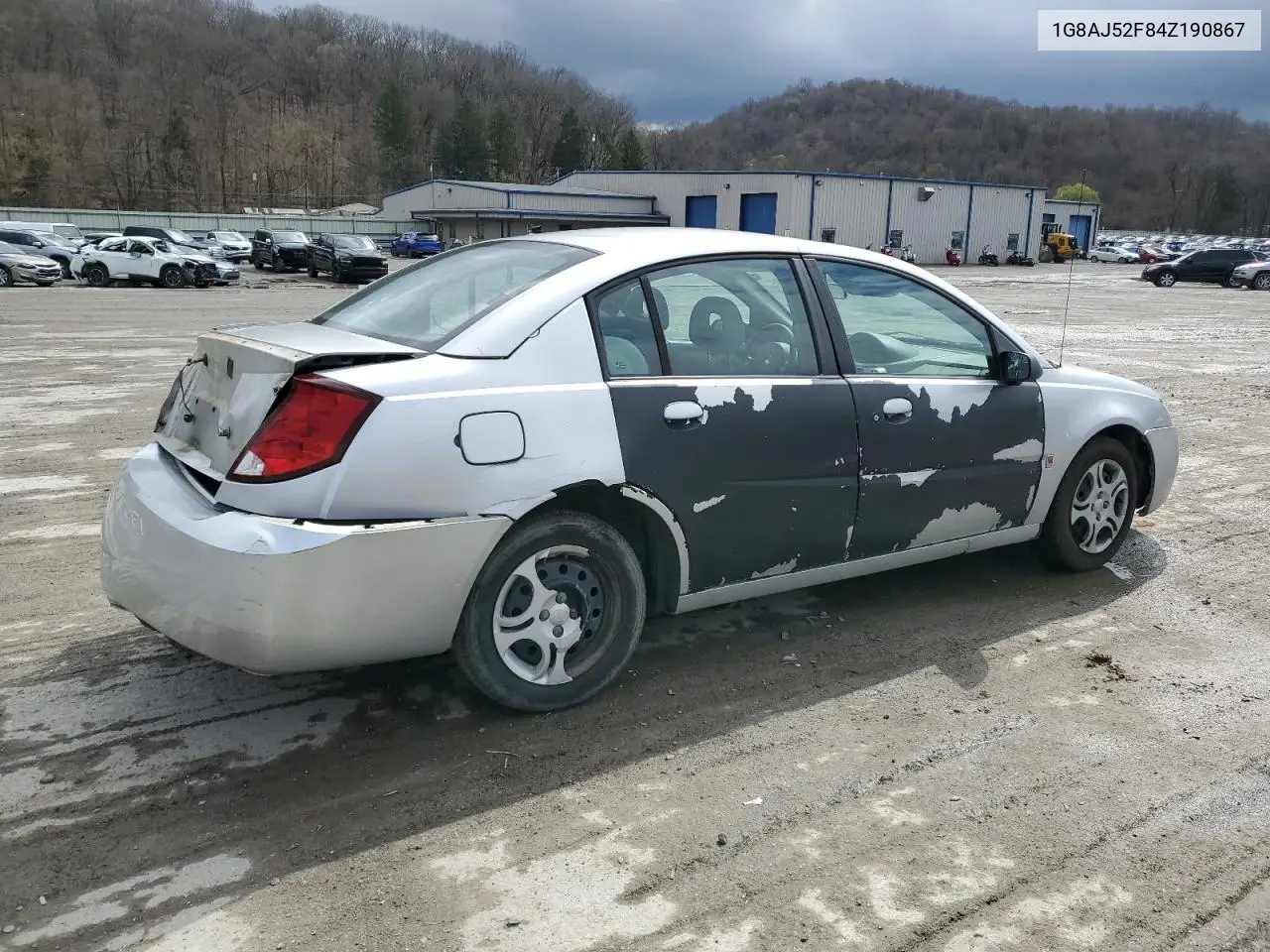 2004 Saturn Ion Level 2 VIN: 1G8AJ52F84Z190867 Lot: 51138925