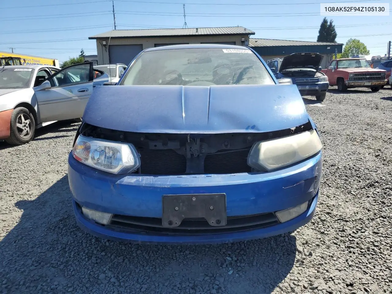2004 Saturn Ion Level 3 VIN: 1G8AK52F94Z105130 Lot: 53108055