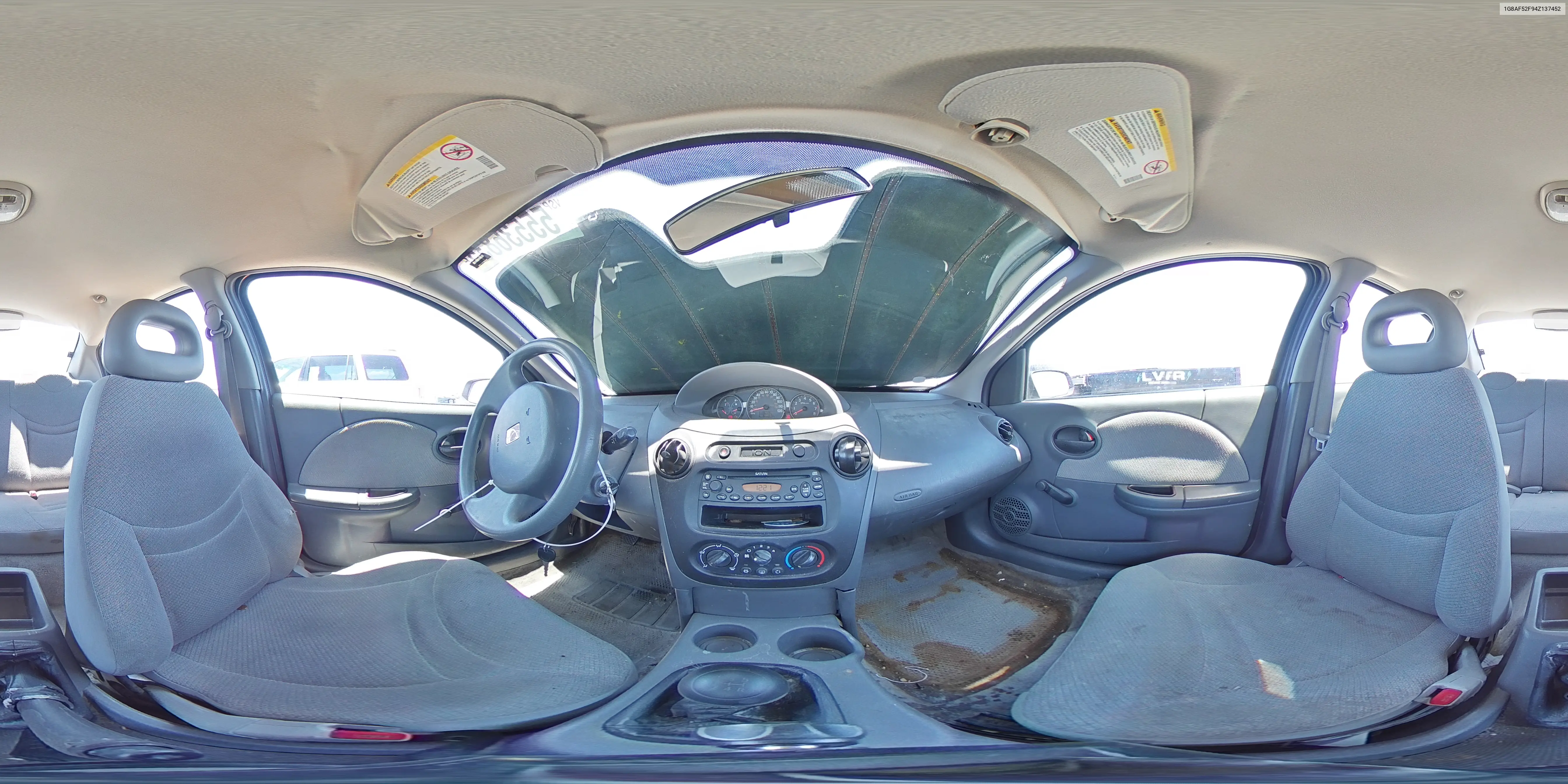 2004 Saturn Ion Level 1 VIN: 1G8AF52F94Z137452 Lot: 55536835