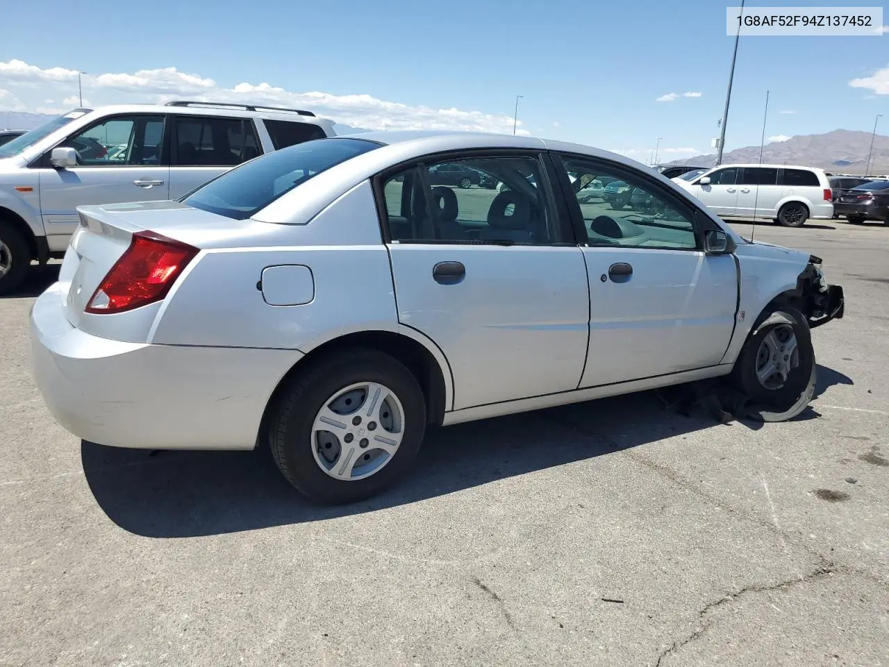 2004 Saturn Ion Level 1 VIN: 1G8AF52F94Z137452 Lot: 55536835
