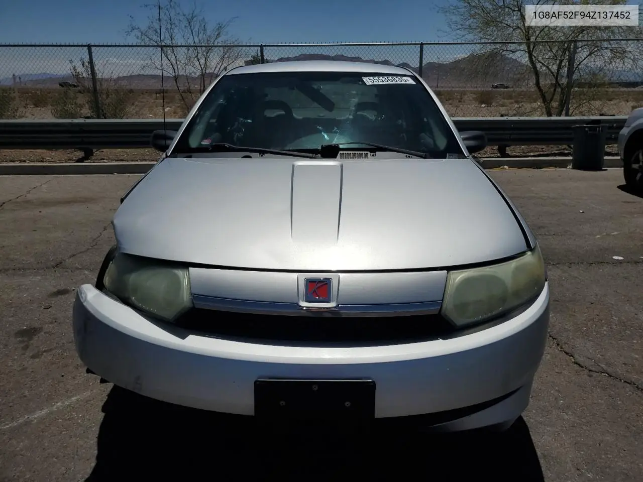 2004 Saturn Ion Level 1 VIN: 1G8AF52F94Z137452 Lot: 55536835