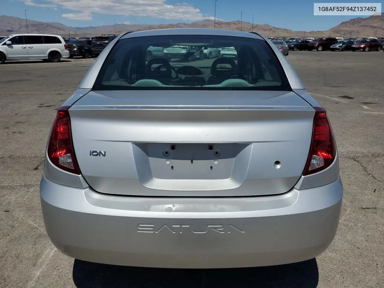 2004 Saturn Ion Level 1 VIN: 1G8AF52F94Z137452 Lot: 55536835
