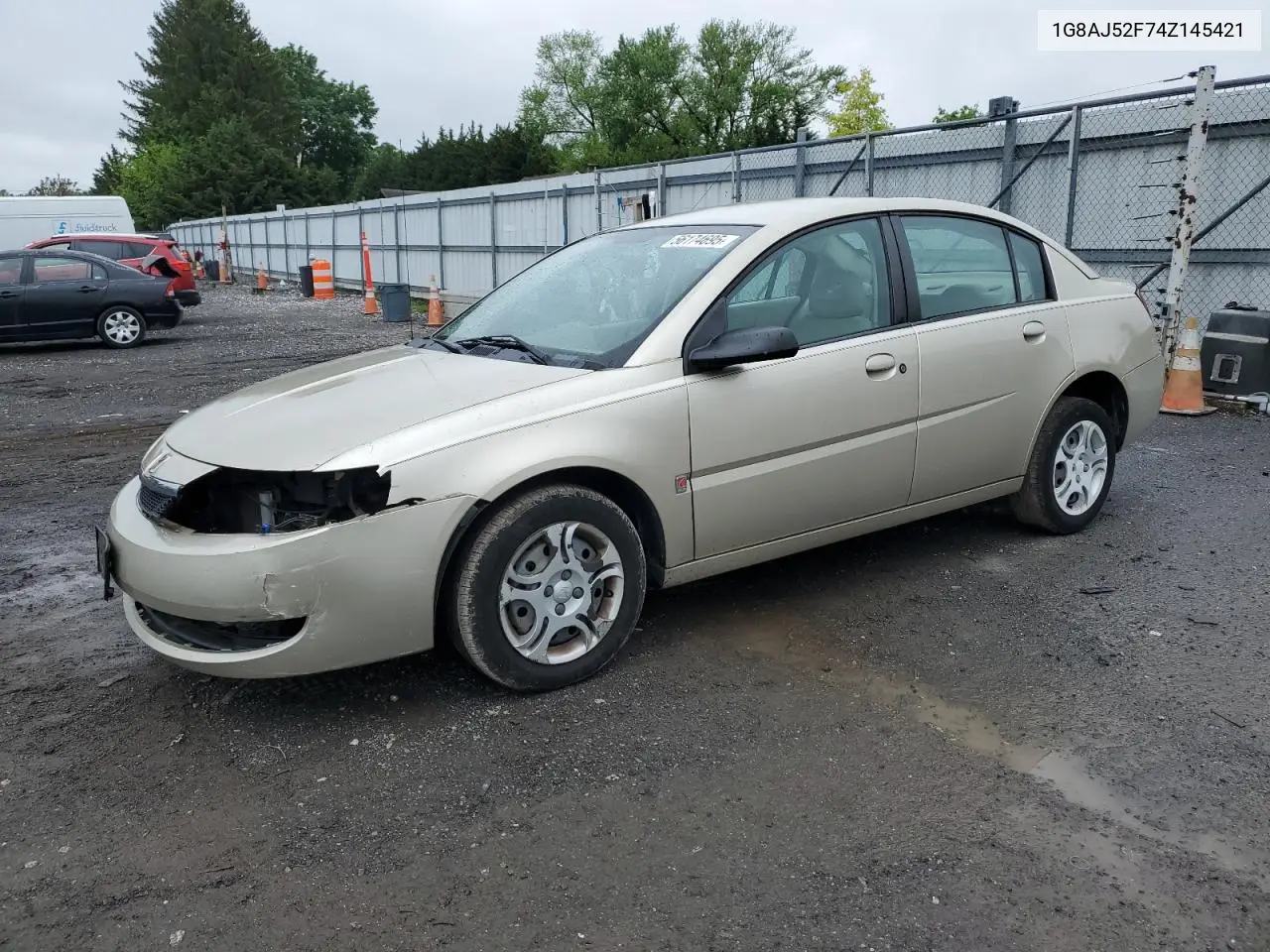 2004 Saturn Ion Level 2 VIN: 1G8AJ52F74Z145421 Lot: 56174695