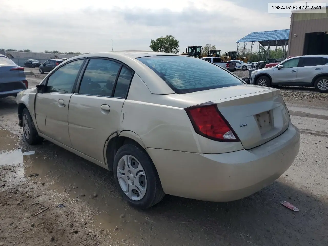 2004 Saturn Ion Level 2 VIN: 1G8AJ52F24Z212541 Lot: 56357385