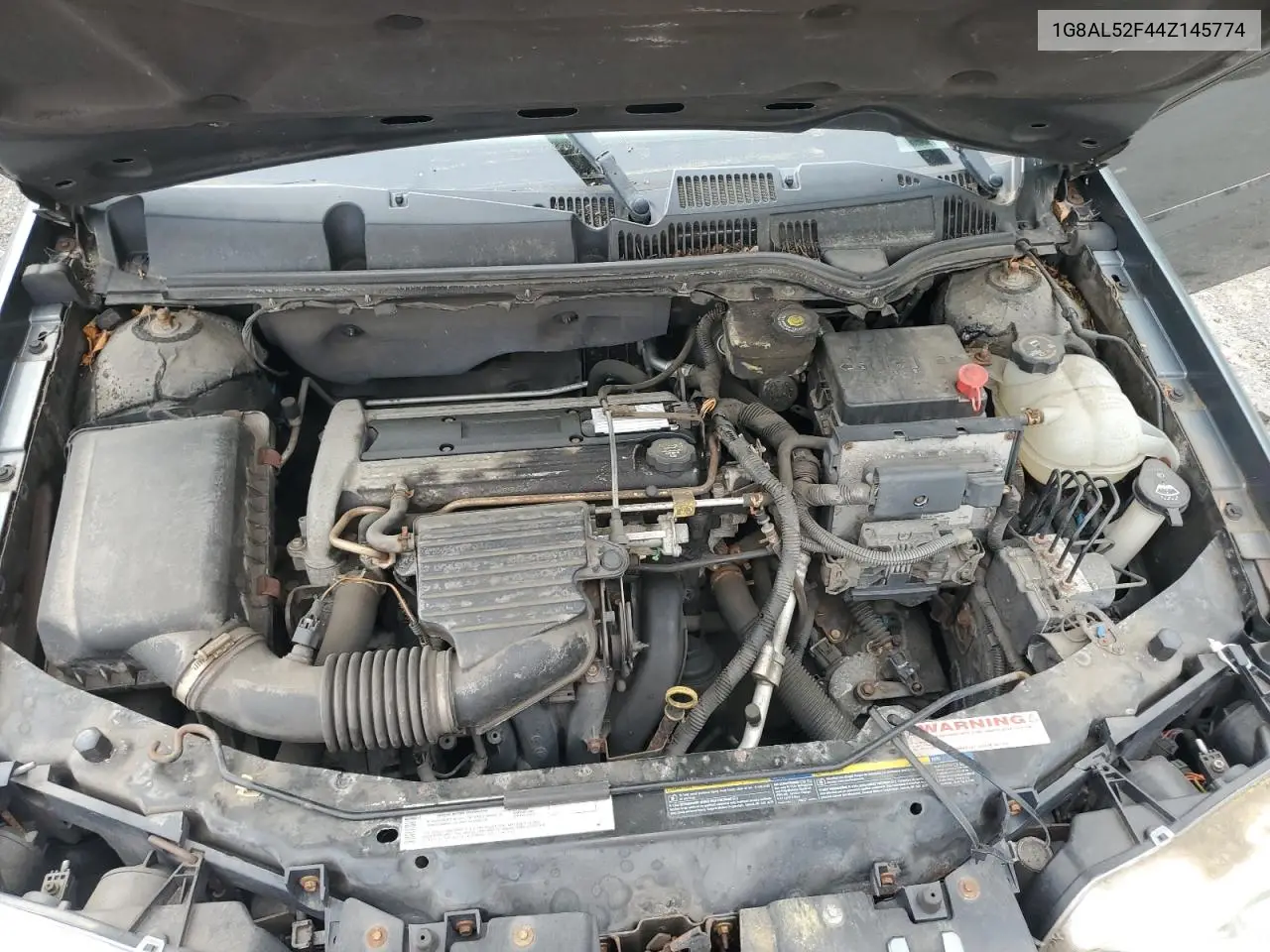 2004 Saturn Ion Level 3 VIN: 1G8AL52F44Z145774 Lot: 56576595