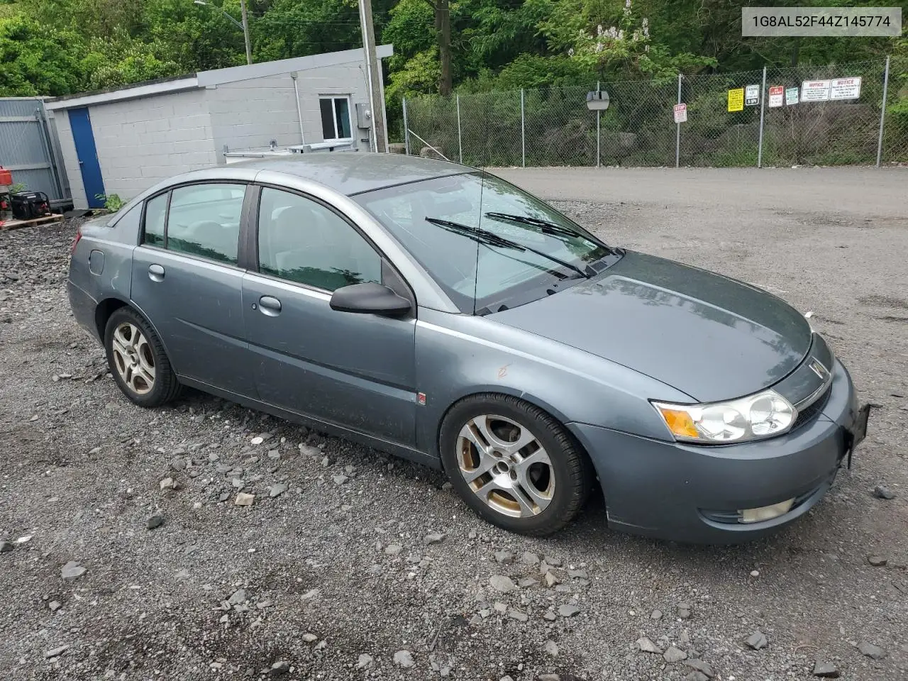2004 Saturn Ion Level 3 VIN: 1G8AL52F44Z145774 Lot: 56576595