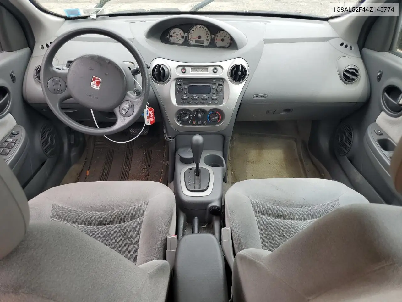 2004 Saturn Ion Level 3 VIN: 1G8AL52F44Z145774 Lot: 56576595