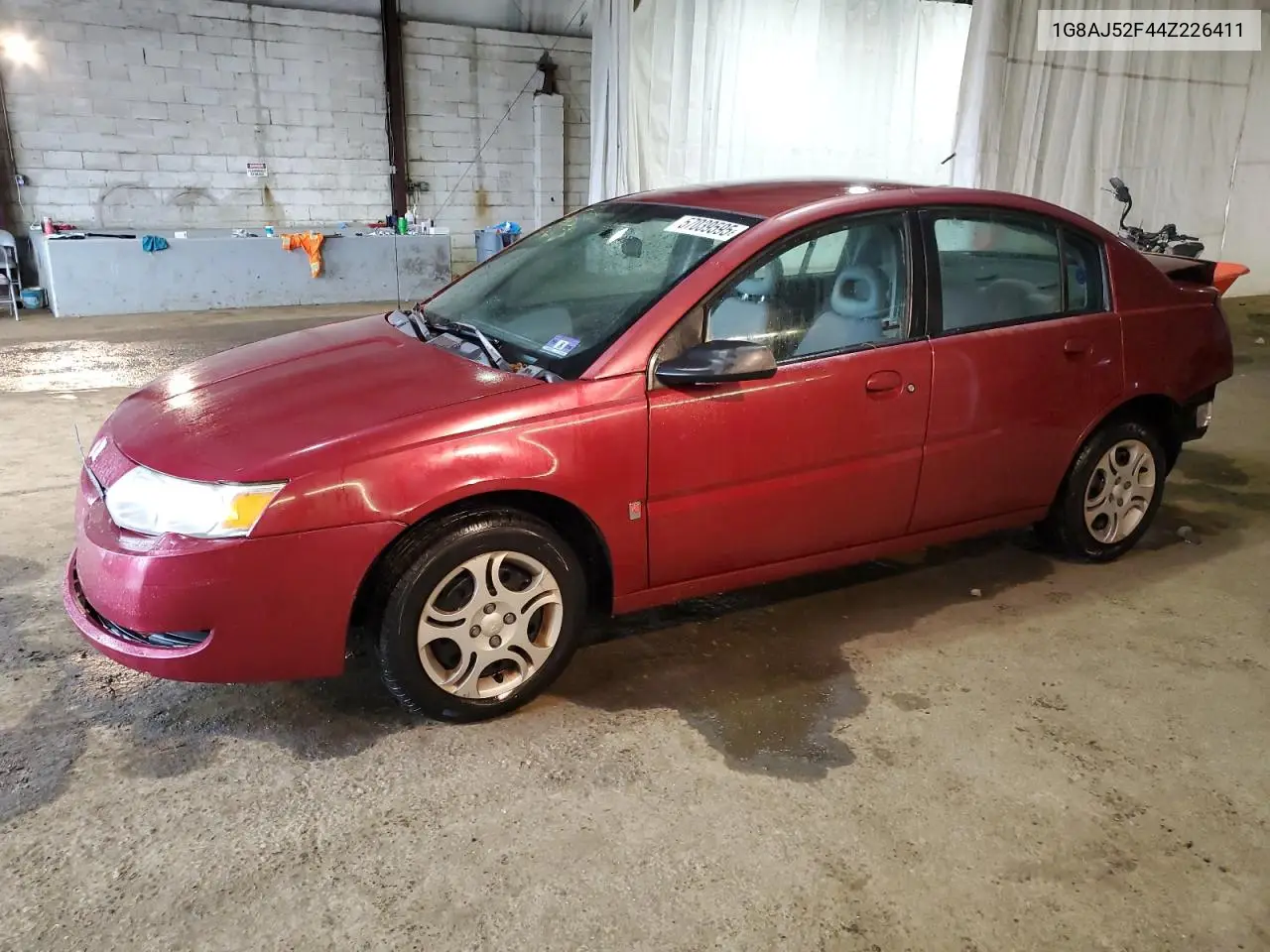 2004 Saturn Ion Level 2 VIN: 1G8AJ52F44Z226411 Lot: 57039595