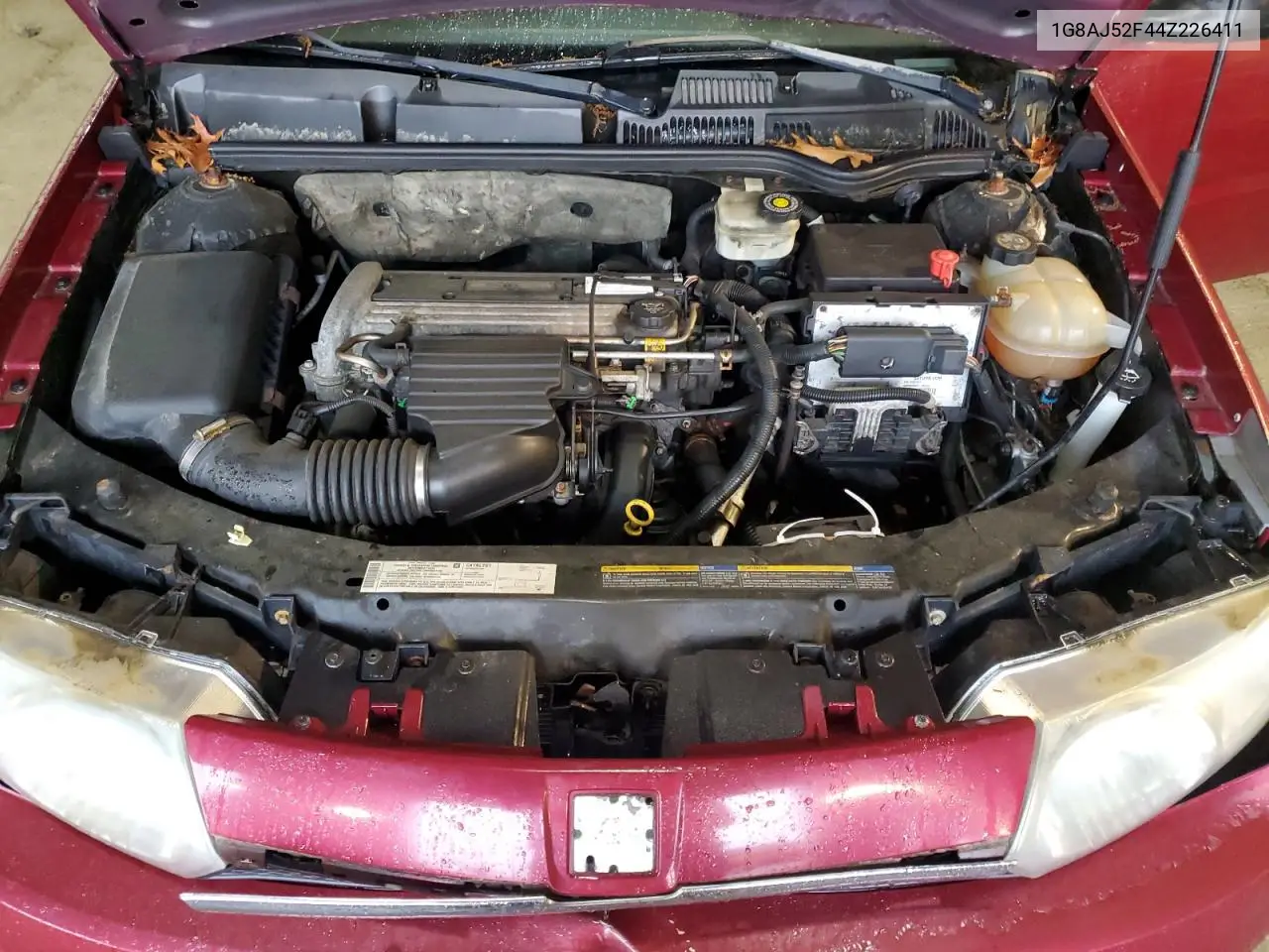 2004 Saturn Ion Level 2 VIN: 1G8AJ52F44Z226411 Lot: 57039595