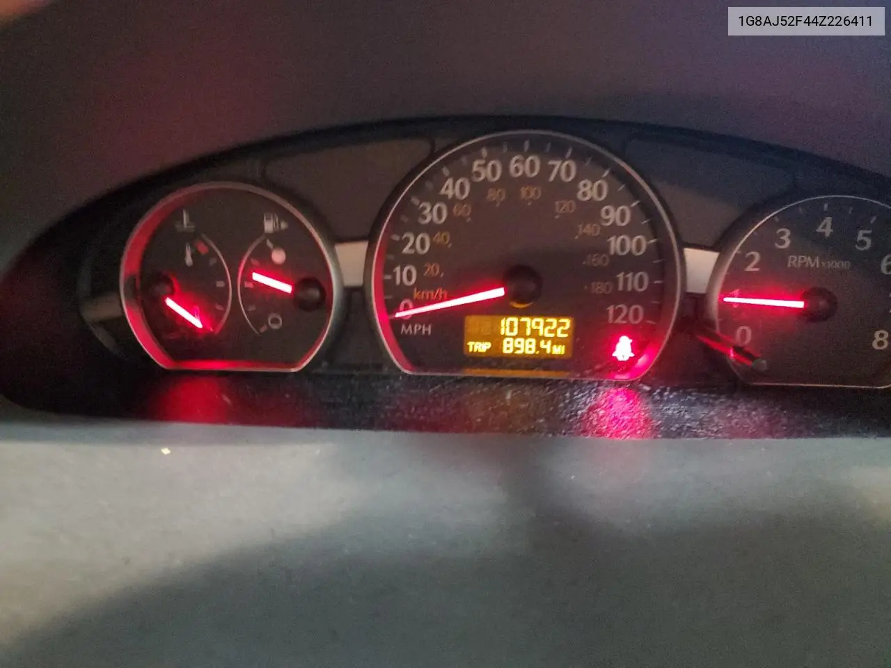 2004 Saturn Ion Level 2 VIN: 1G8AJ52F44Z226411 Lot: 57039595