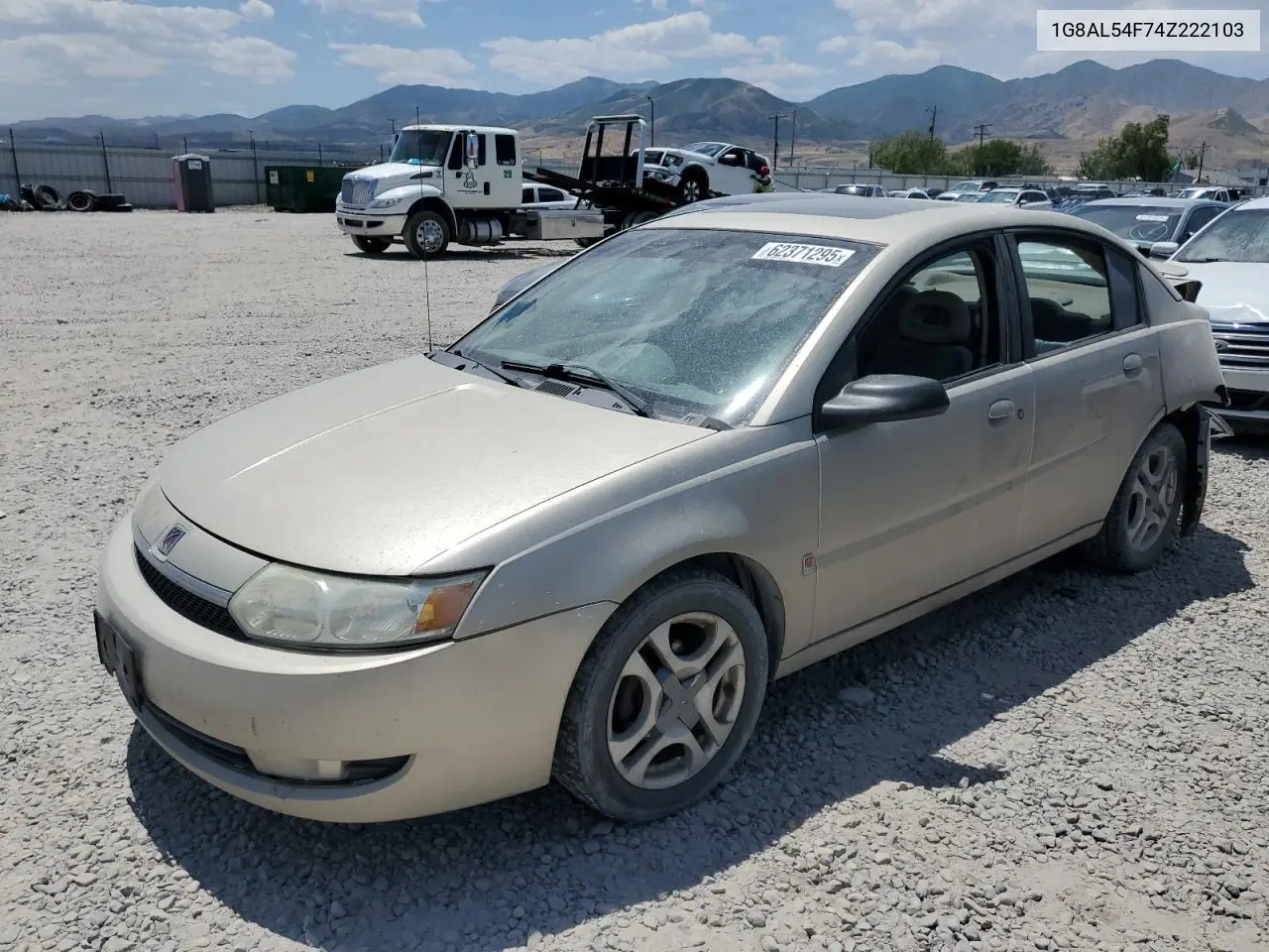 2004 Saturn Ion Level 3 VIN: 1G8AL54F74Z222103 Lot: 62371295