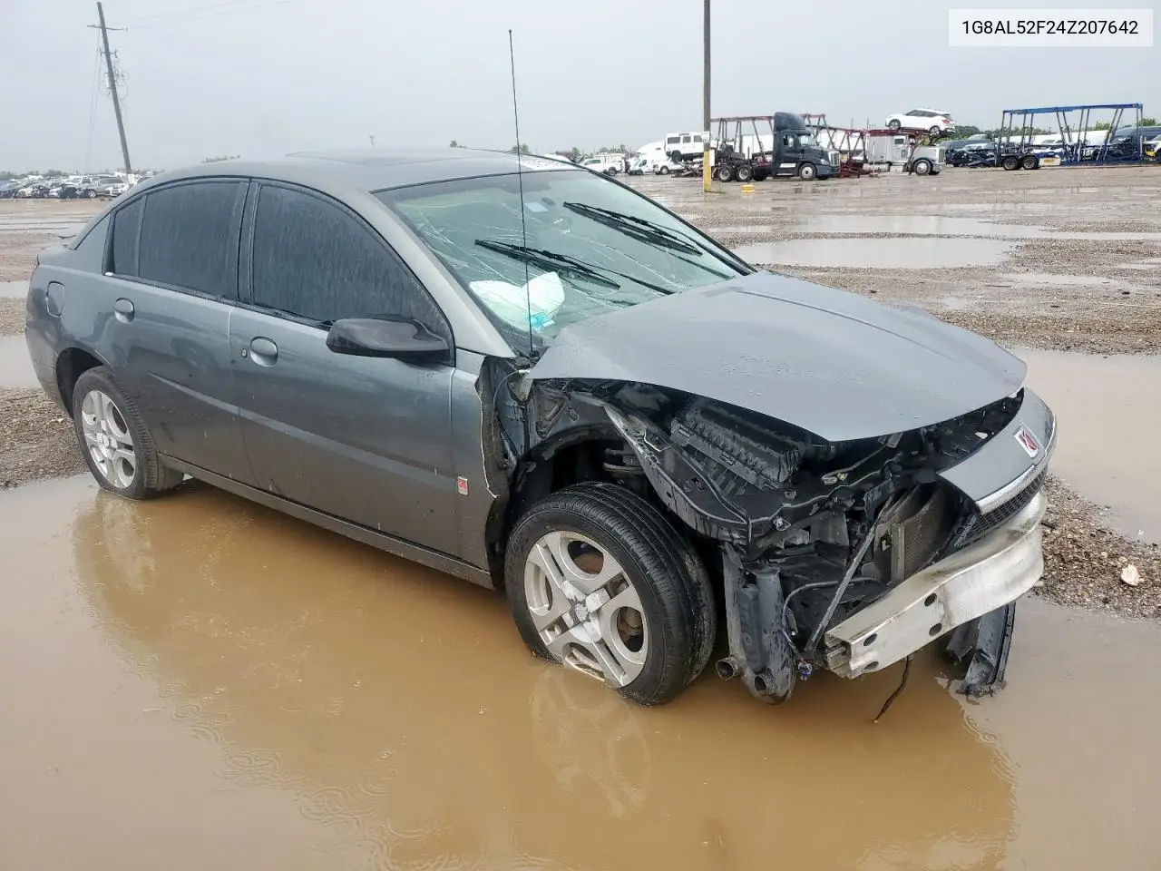2004 Saturn Ion Level 3 VIN: 1G8AL52F24Z207642 Lot: 63876395
