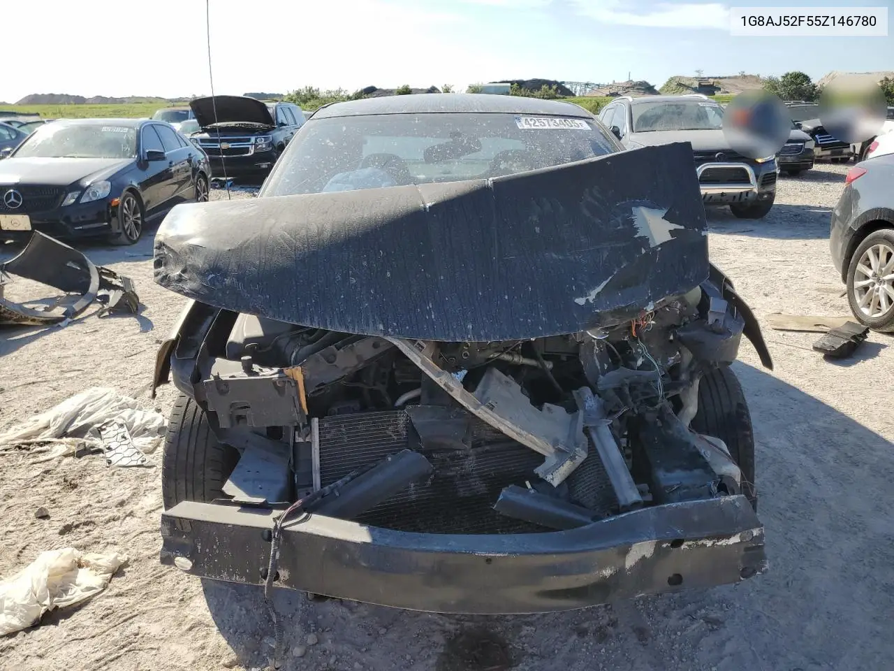 2005 Saturn Ion Level 2 VIN: 1G8AJ52F55Z146780 Lot: 42573405