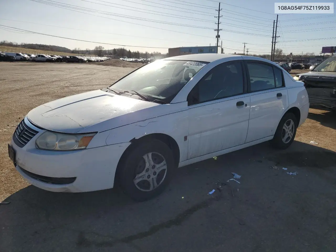 2005 Saturn Ion Level 1 VIN: 1G8AG54F75Z119933 Lot: 48422065