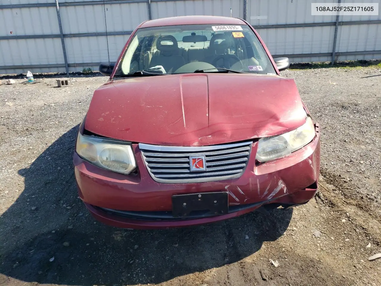 2005 Saturn Ion Level 2 VIN: 1G8AJ52F25Z171605 Lot: 56061895