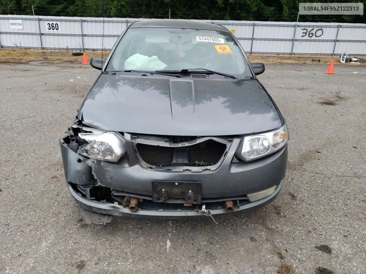 2005 Saturn Ion Level 3 VIN: 1G8AL54F95Z122313 Lot: 57447005
