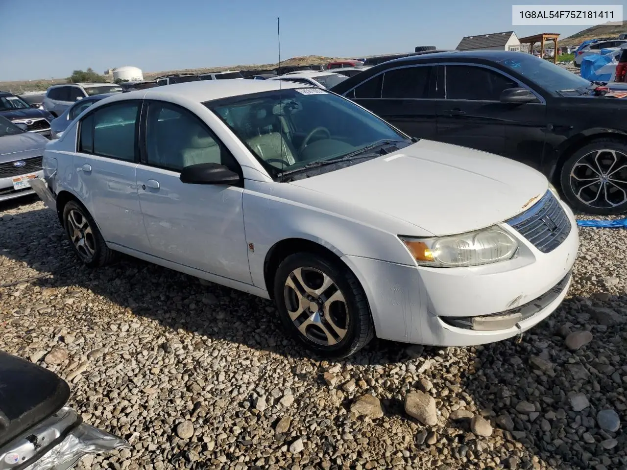 2005 Saturn Ion Level 3 VIN: 1G8AL54F75Z181411 Lot: 58581605