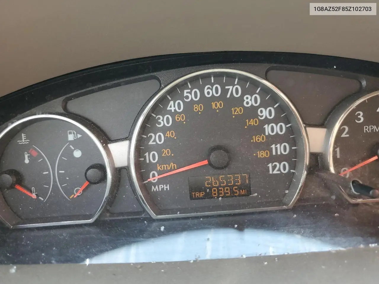 2005 Saturn Ion Level 2 VIN: 1G8AZ52F85Z102703 Lot: 60615905