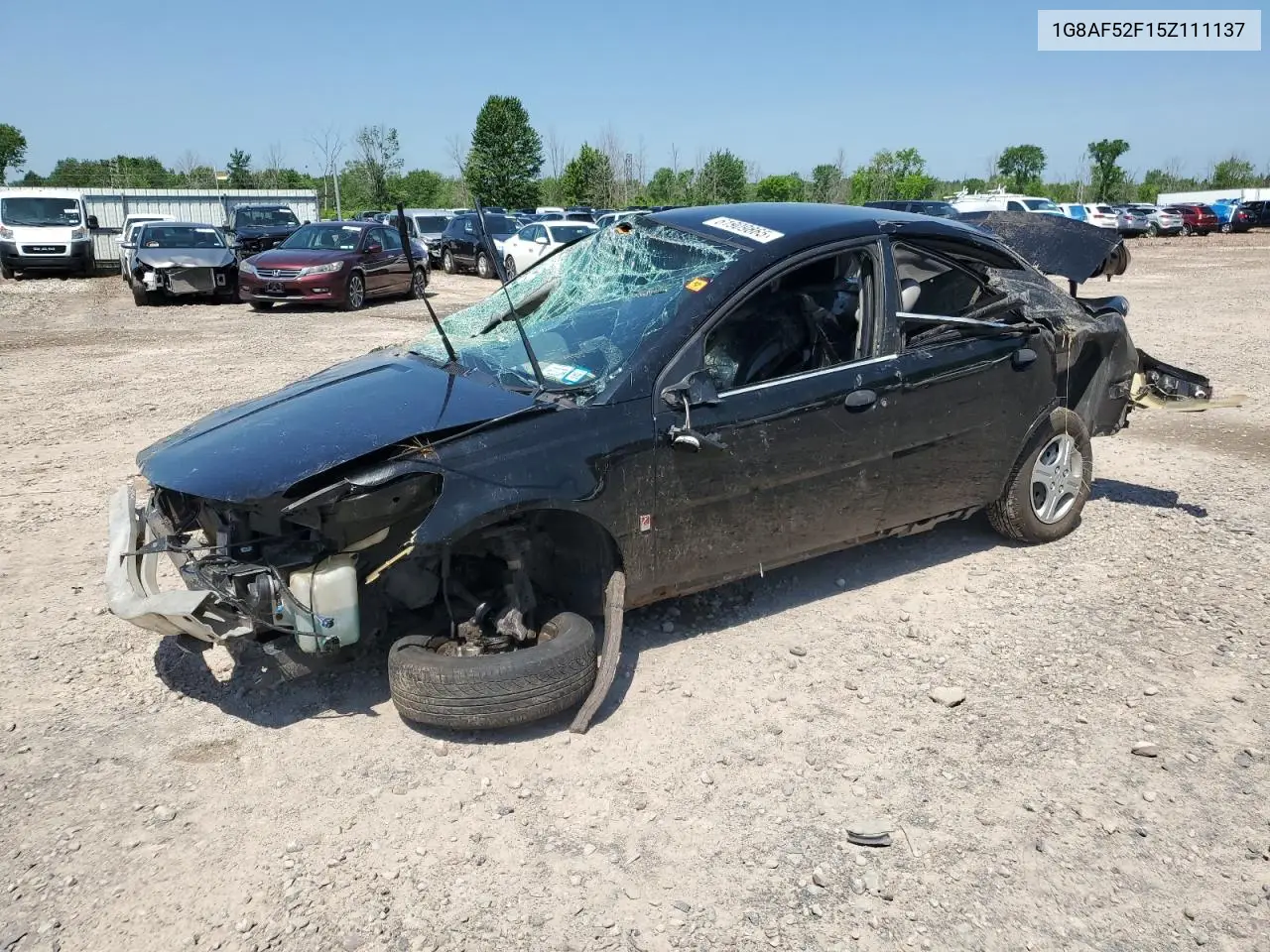 2005 Saturn Ion Level 1 VIN: 1G8AF52F15Z111137 Lot: 61909865