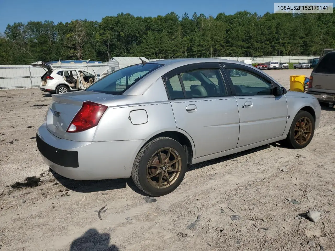2005 Saturn Ion Level 3 VIN: 1G8AL52F15Z179141 Lot: 62088485
