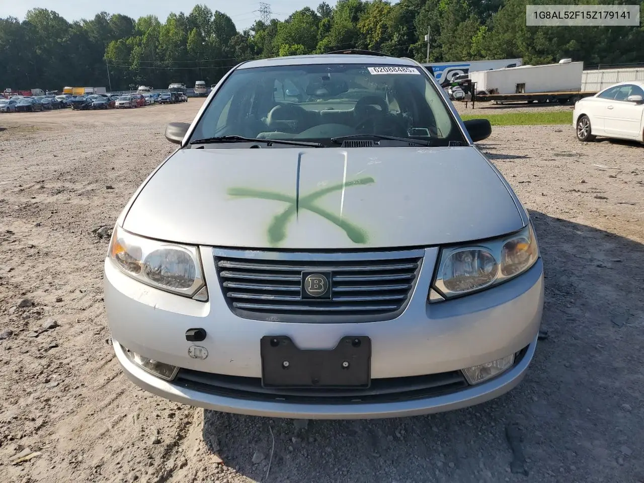 2005 Saturn Ion Level 3 VIN: 1G8AL52F15Z179141 Lot: 62088485