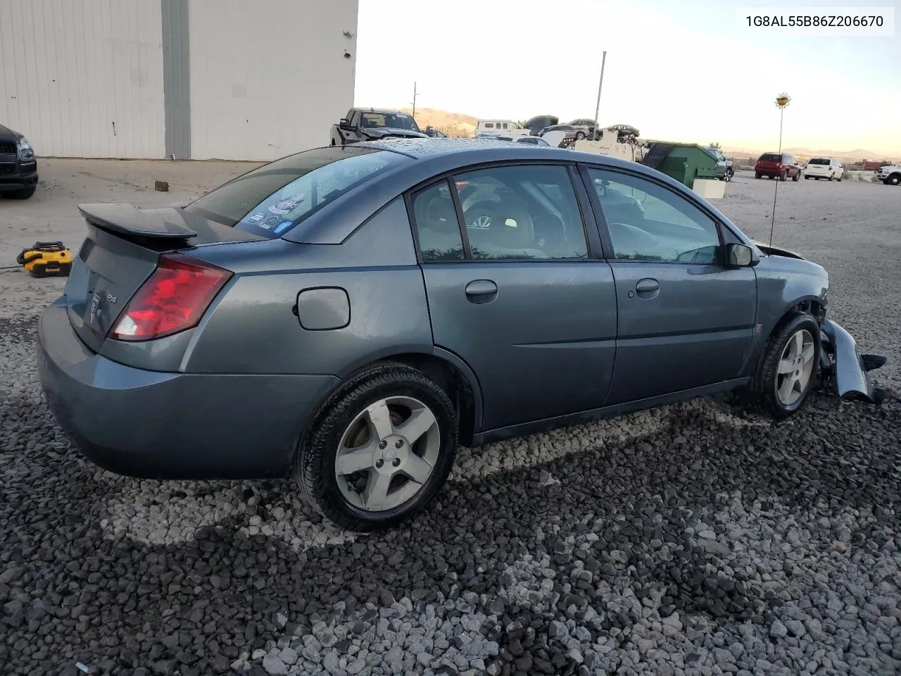2006 Saturn Ion Level 3 VIN: 1G8AL55B86Z206670 Lot: 43261115