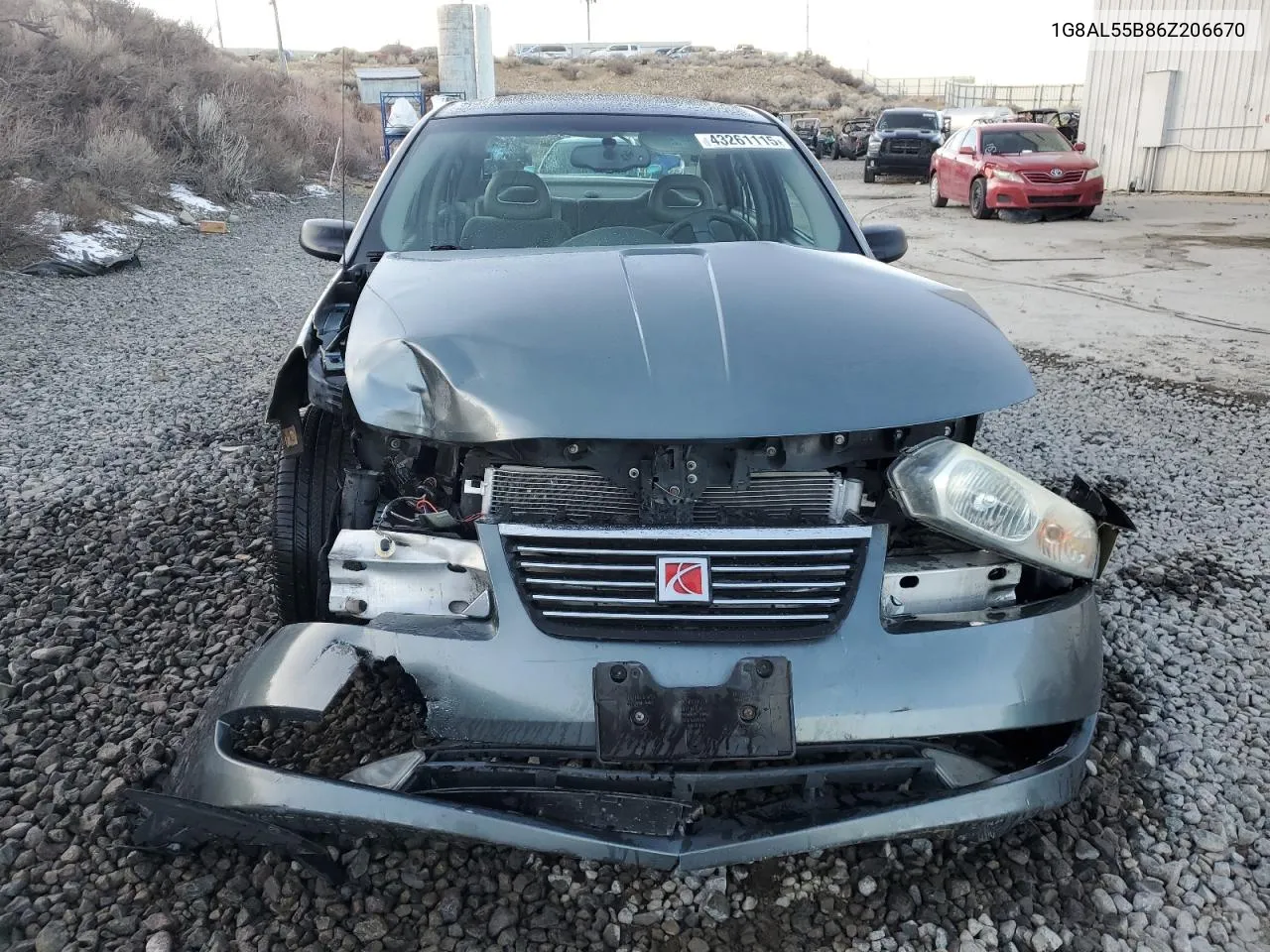 2006 Saturn Ion Level 3 VIN: 1G8AL55B86Z206670 Lot: 43261115