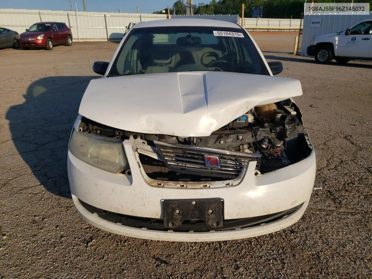 2006 Saturn Ion Level 2 VIN: 1G8AJ55F96Z145032 Lot: 55104315