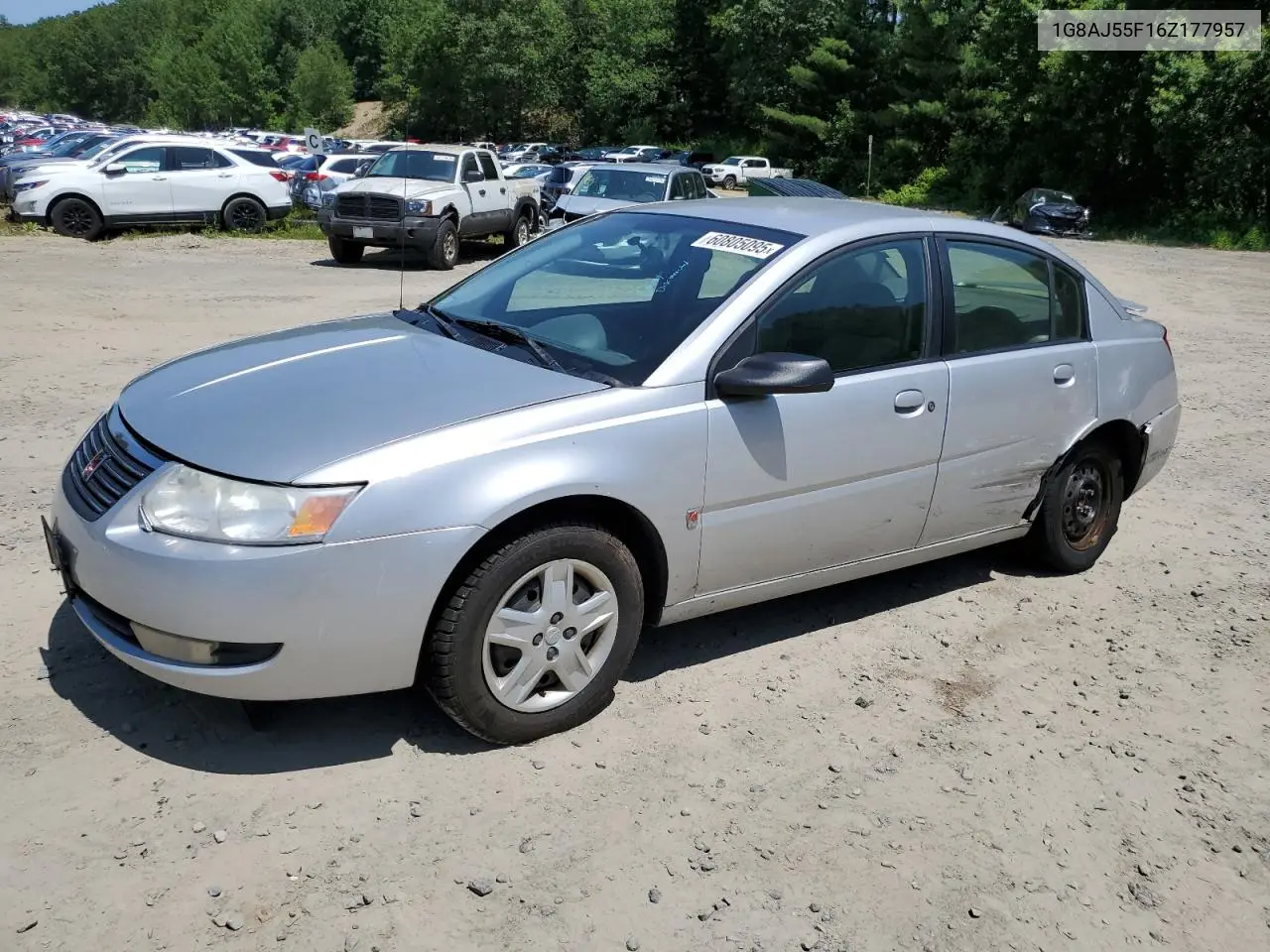 2006 Saturn Ion Level 2 VIN: 1G8AJ55F16Z177957 Lot: 60805095