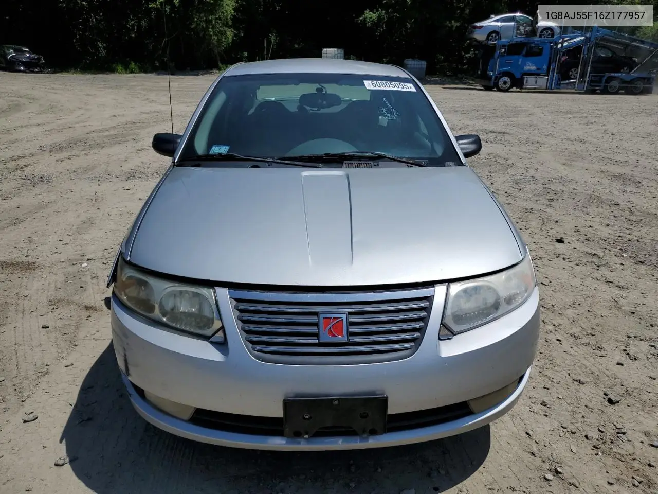 2006 Saturn Ion Level 2 VIN: 1G8AJ55F16Z177957 Lot: 60805095