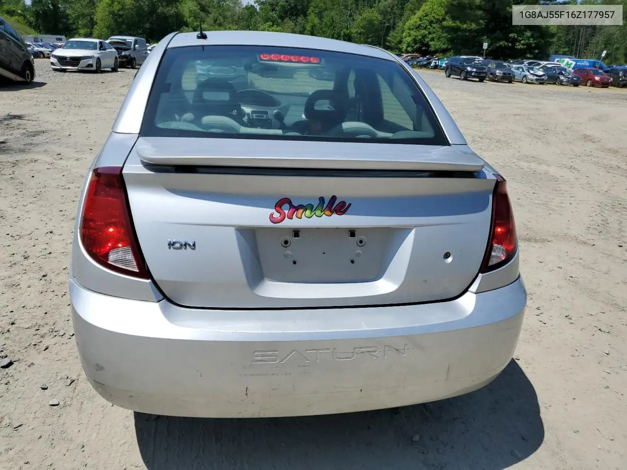 2006 Saturn Ion Level 2 VIN: 1G8AJ55F16Z177957 Lot: 60805095