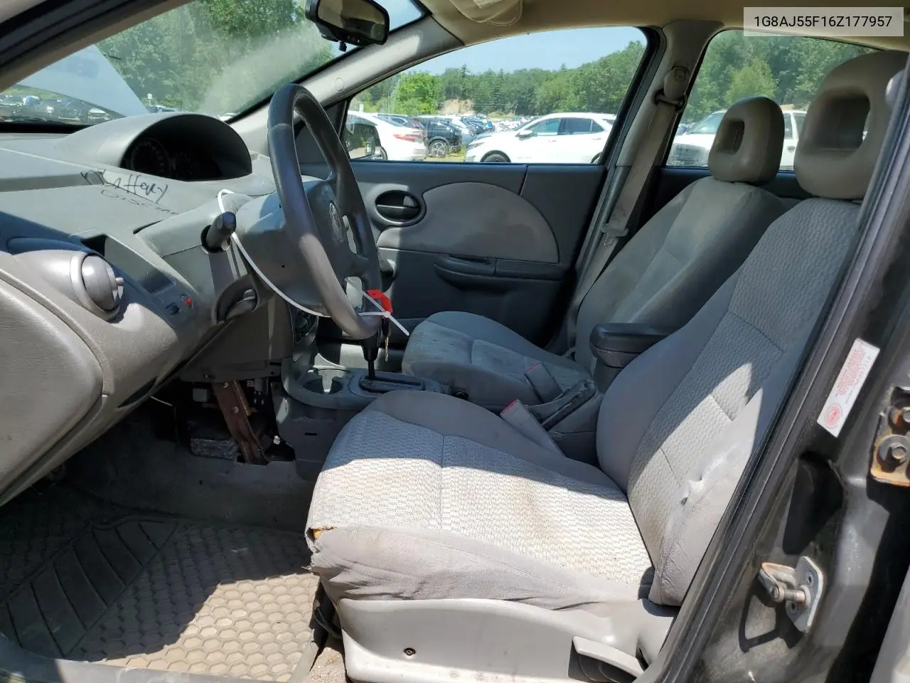 2006 Saturn Ion Level 2 VIN: 1G8AJ55F16Z177957 Lot: 60805095