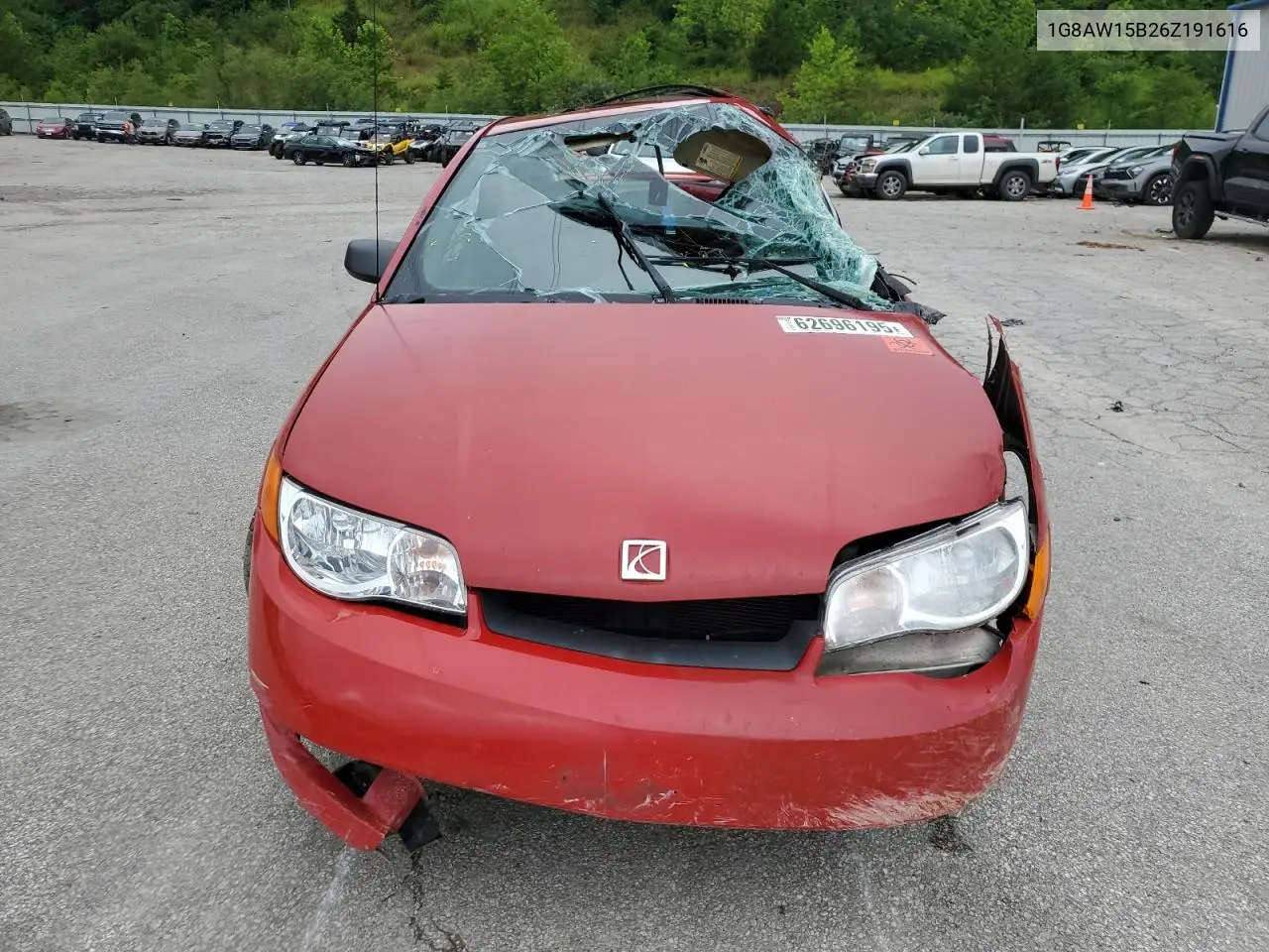 2006 Saturn Ion Level 3 VIN: 1G8AW15B26Z191616 Lot: 62696195