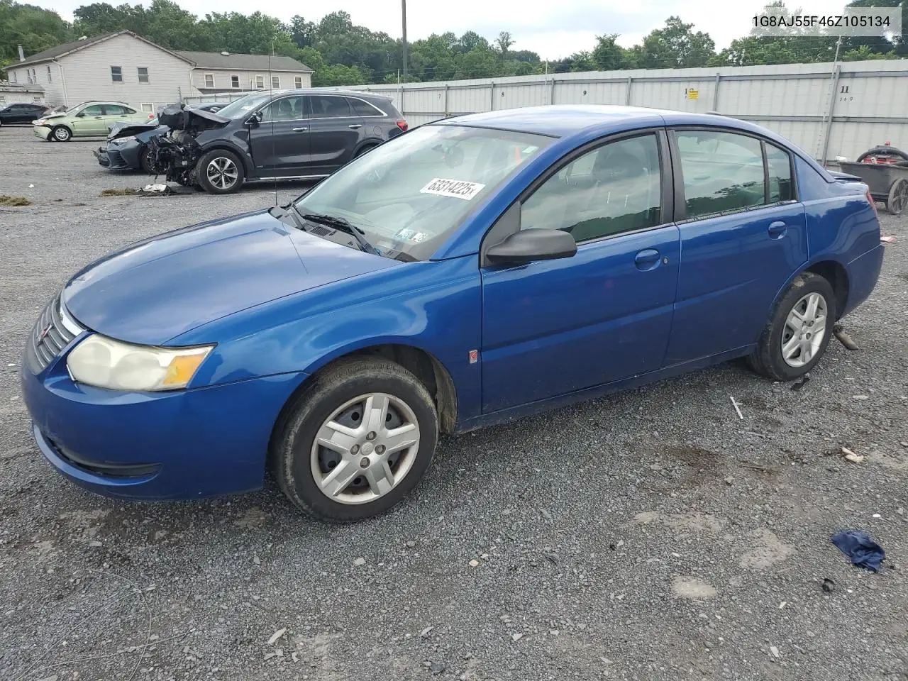 2006 Saturn Ion Level 2 VIN: 1G8AJ55F46Z105134 Lot: 63314225