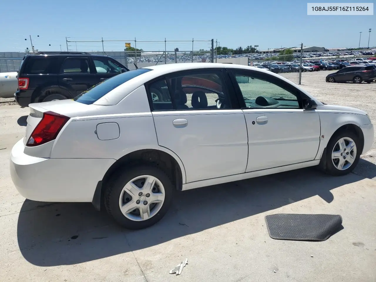 2006 Saturn Ion Level 2 VIN: 1G8AJ55F16Z115264 Lot: 63476295