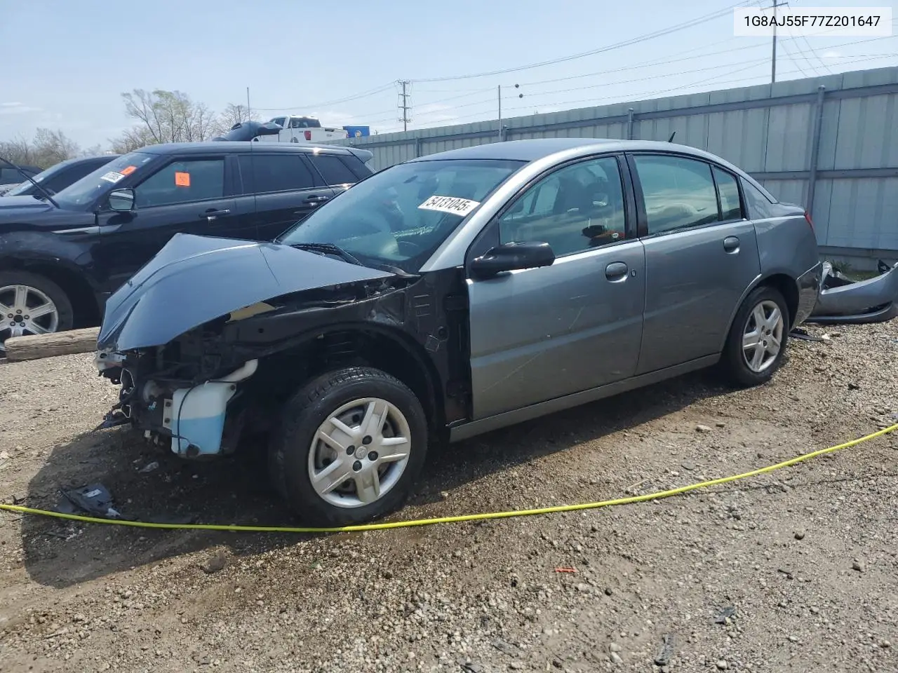 2007 Saturn Ion Level 2 VIN: 1G8AJ55F77Z201647 Lot: 54131045