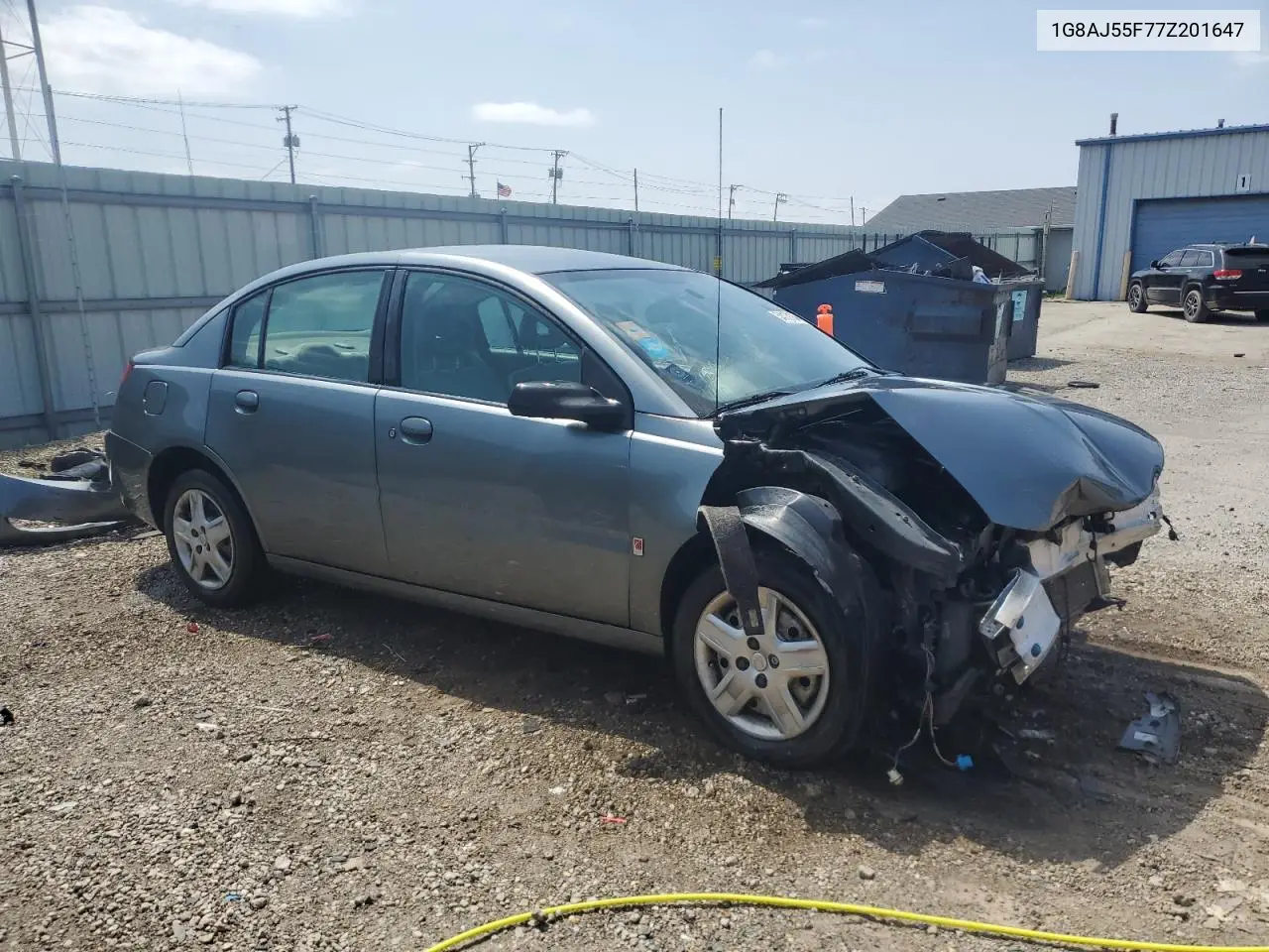 2007 Saturn Ion Level 2 VIN: 1G8AJ55F77Z201647 Lot: 54131045