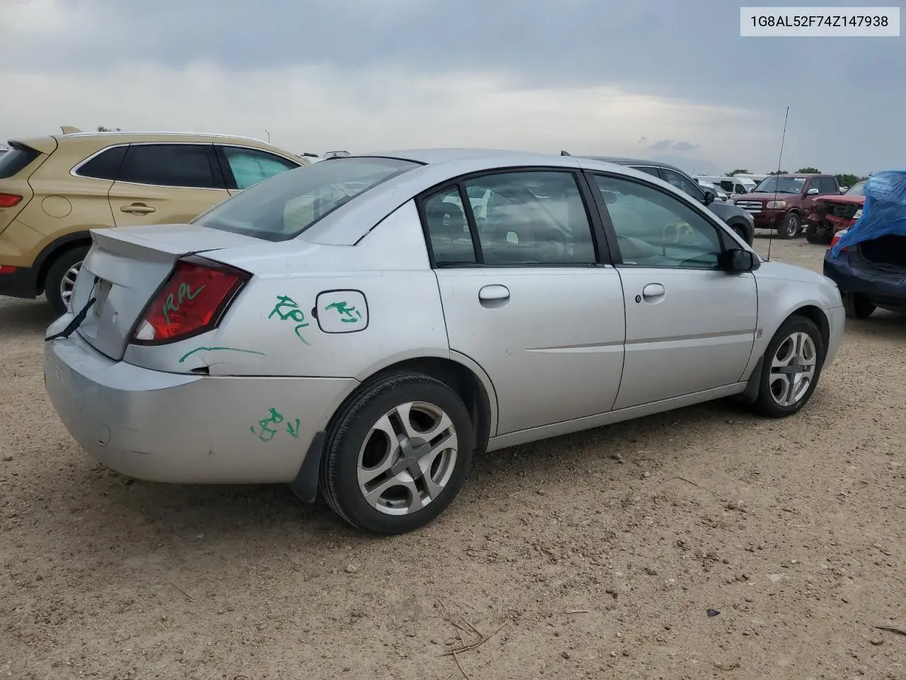 2007 Saturn Ion Level 3 VIN: 1G8AL52F74Z147938 Lot: 55080335